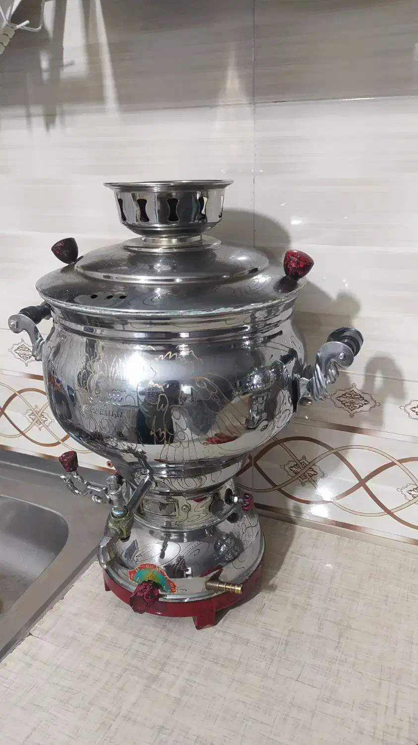 سماورگازی بدون ایراد|سماور، چایساز، قهوهساز|سرپل ذهاب, |دیوار