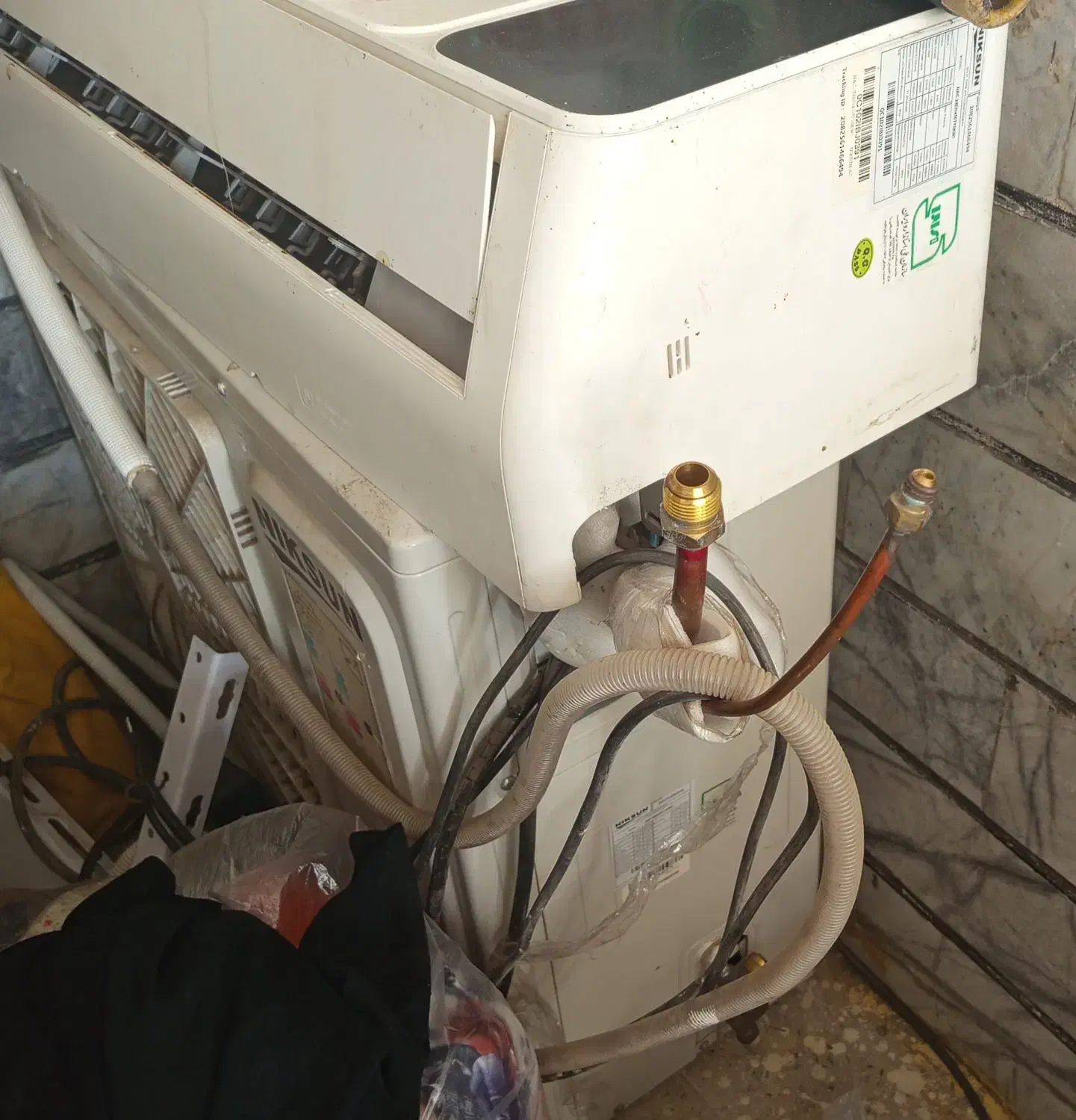 کولر گازی نی سان 24هزار|کولر گازی و فن‌کوئل|تاکستان, |دیوار