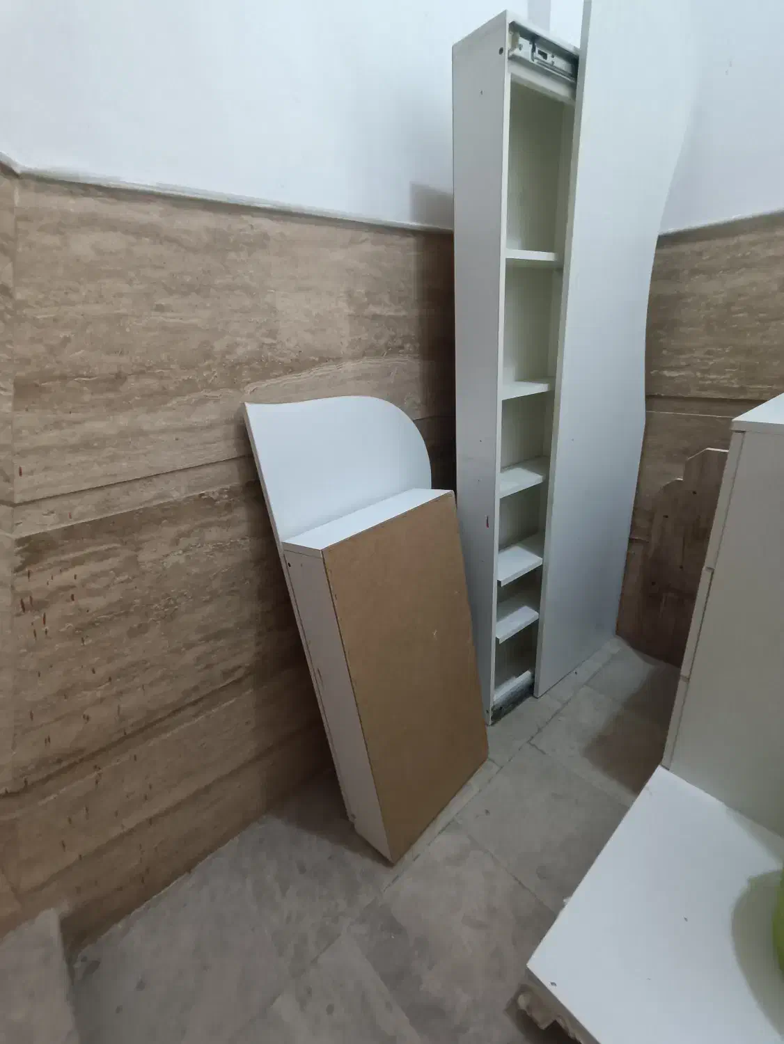 کشو ام دی اف|کتابخانه، شلف، قفسههای دیواری|قم, علی آباد سعدگان|دیوار