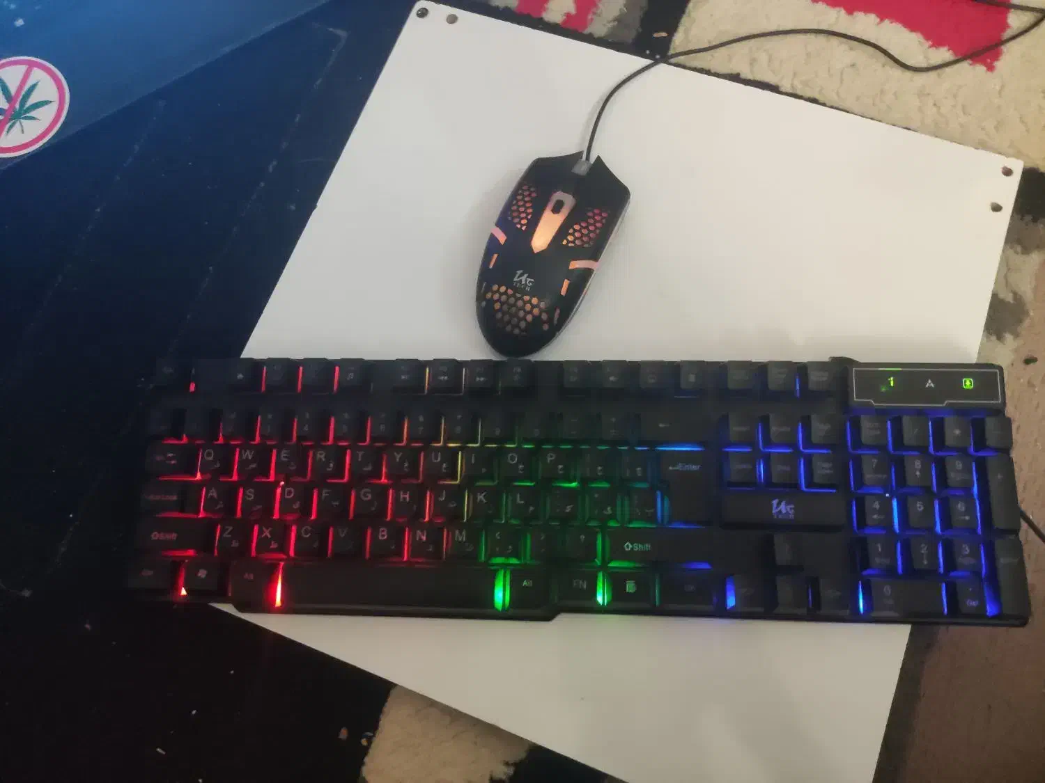 موس و کیبورد گیمینگ UG|قطعات و لوازم جانبی رایانه|کرمانشاه, |دیوار