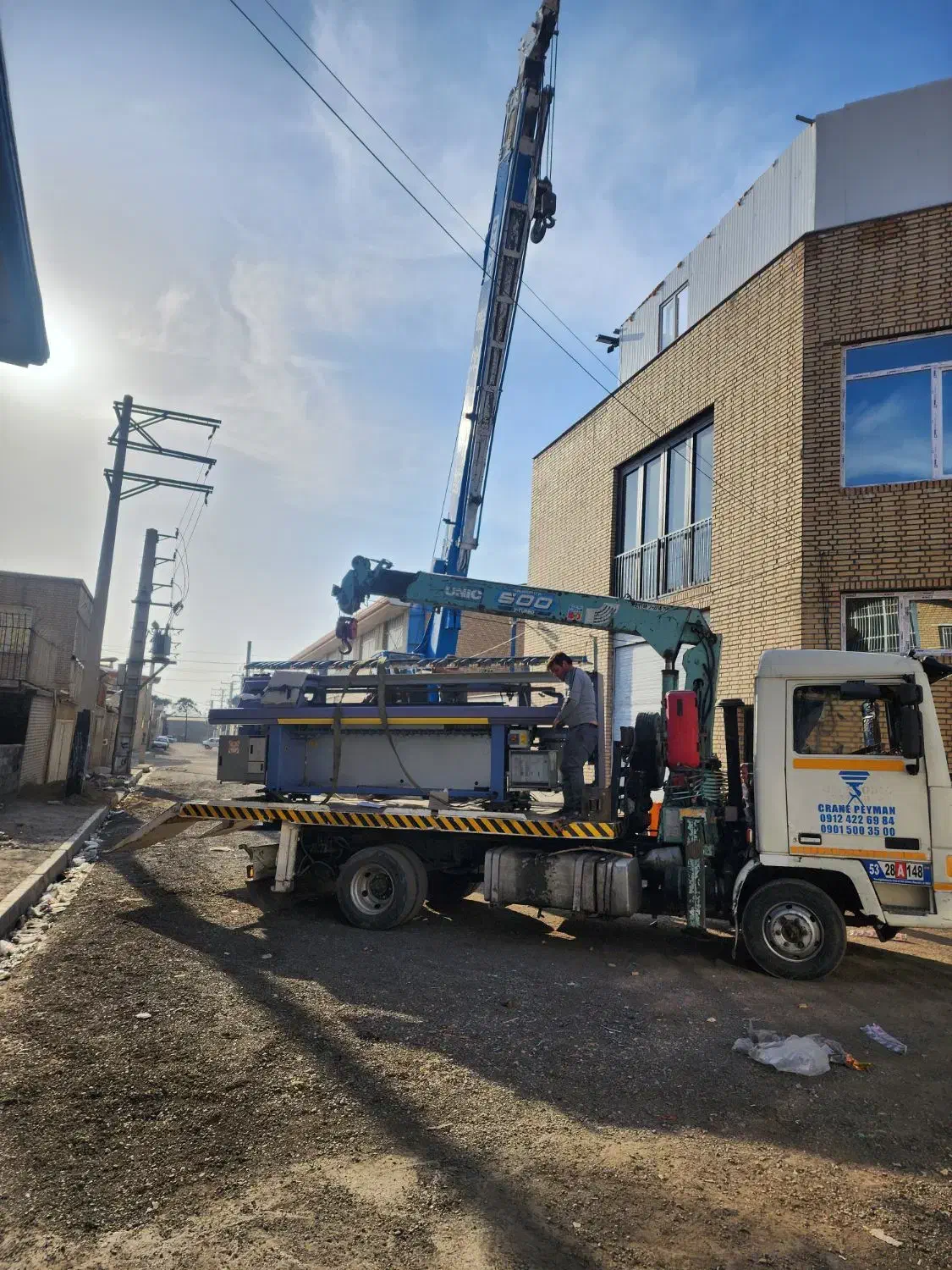 راننده جرثقیل 5 تن|استخدام حمل و نقل|چهاردانگه (تهران), |دیوار