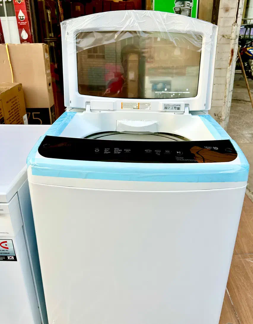 لباسشویی الجی درب بالا۱۸کیلو پتوشور کره ای گیربکسی|ماشین لباسشویی و خشک‌کن لباس|اهواز, کمپلو جنوبی|دیوار