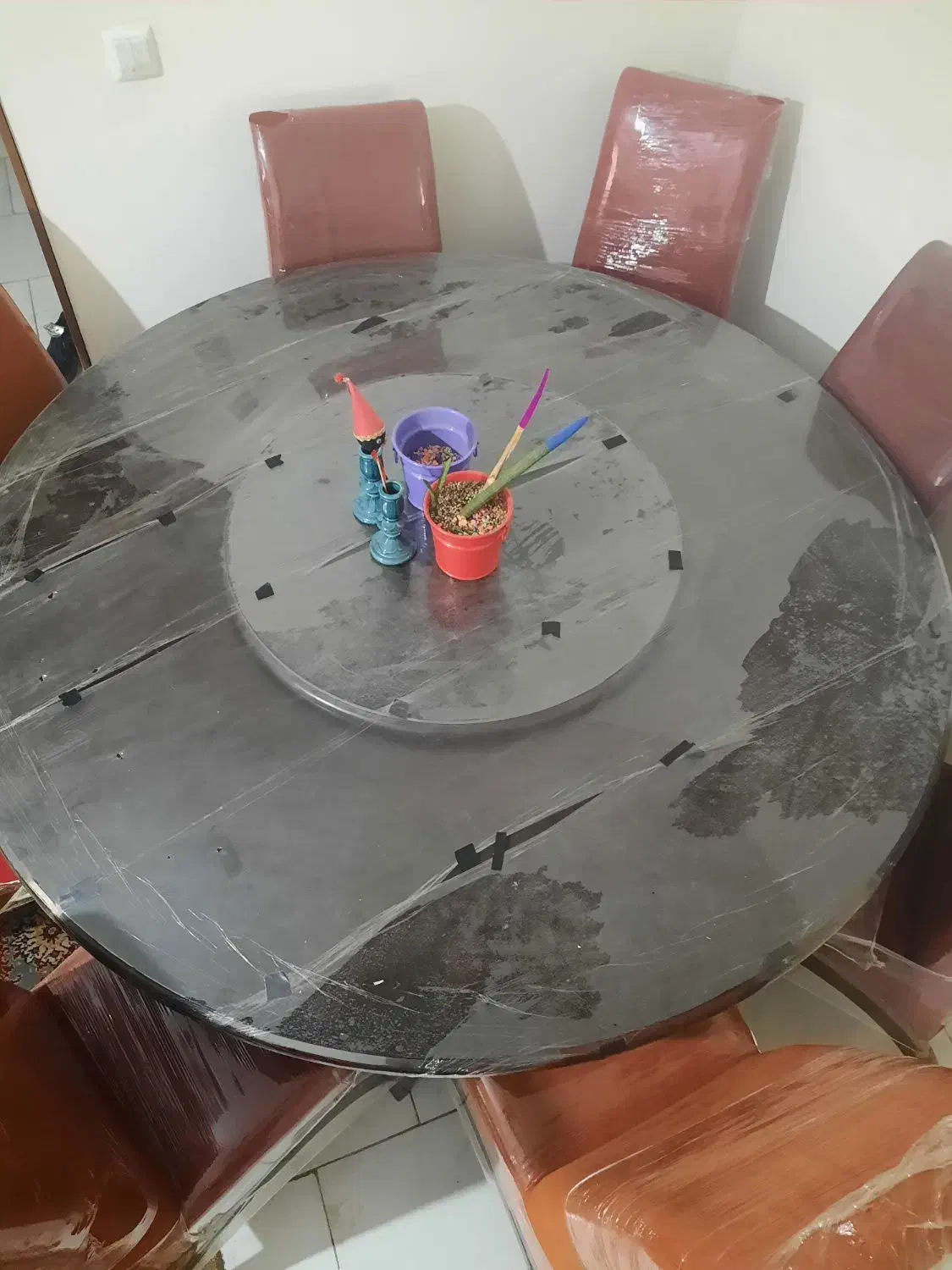 میز نهارخوری ۸نفره مدل گرد|میز و صندلی غذاخوری|پردیس, فاز ۳|دیوار