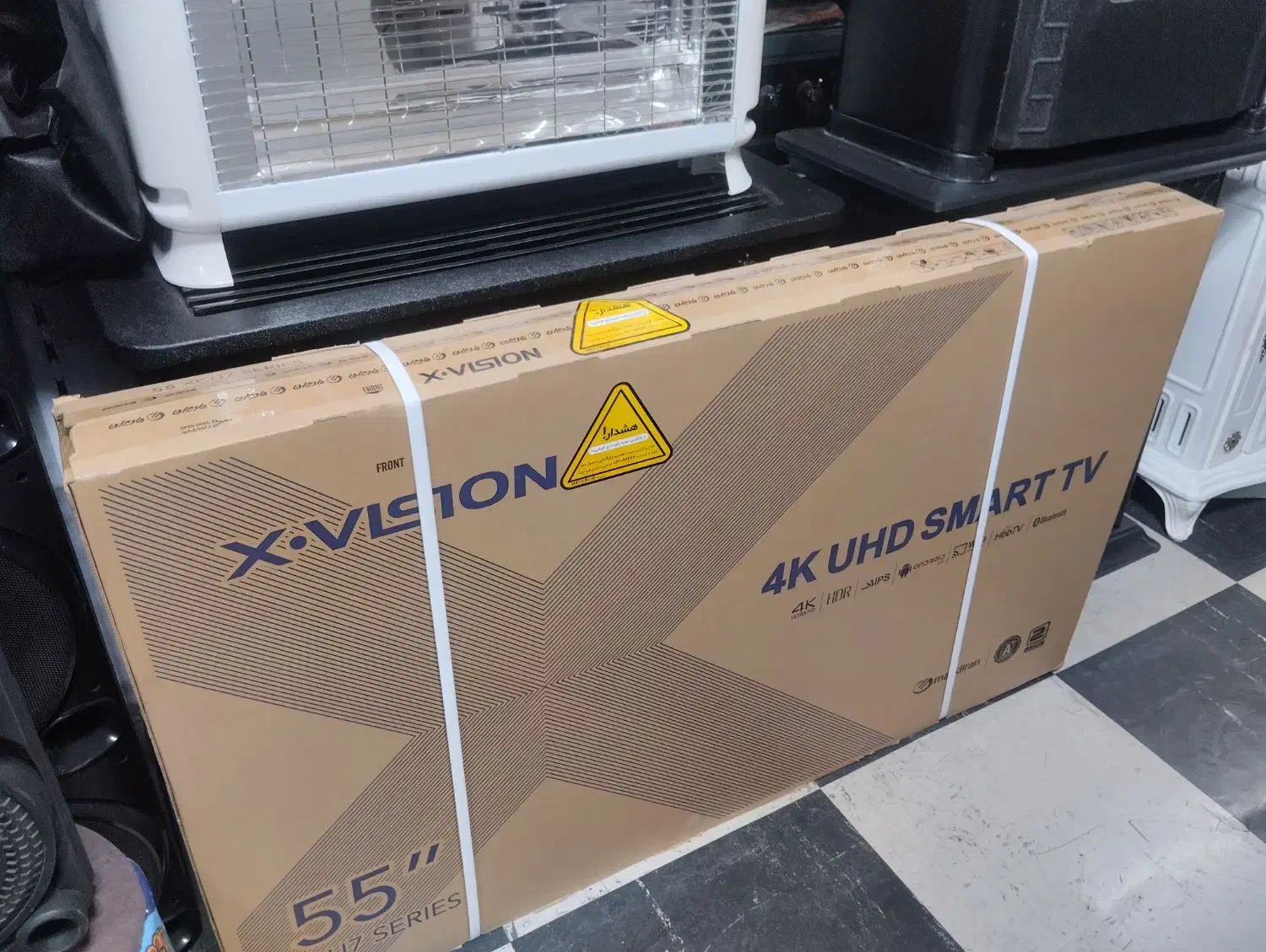 تلویزیون 55و32ایکس ویژن|تلویزیون و پروژکتور|ابهر, |دیوار