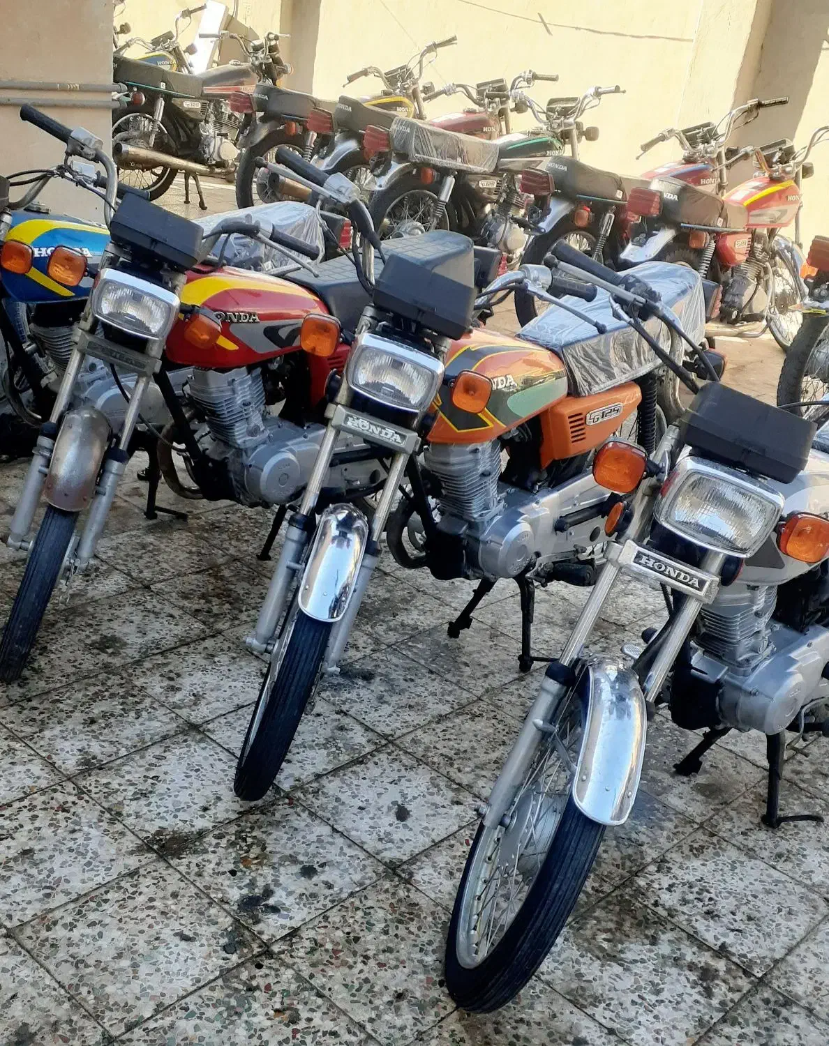 موتور پارکینگی مزایده|موتورسیکلت|دهلران, |دیوار