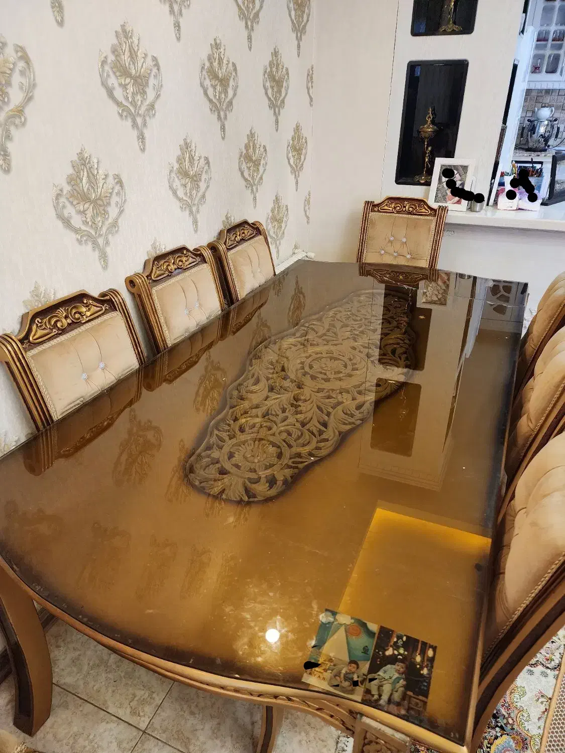 میز نهار خوری ۸ نفره|مبلمان خانگی و میز عسلی|ملارد, |دیوار