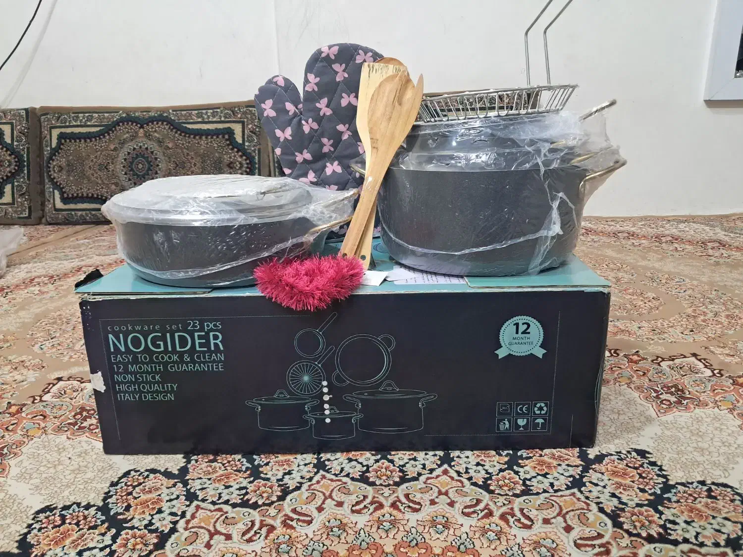 سرویس ۲۳ پارچه قابلمه چهیزیه|ظروف پختوپز|مشهد, شهید آوینی|دیوار