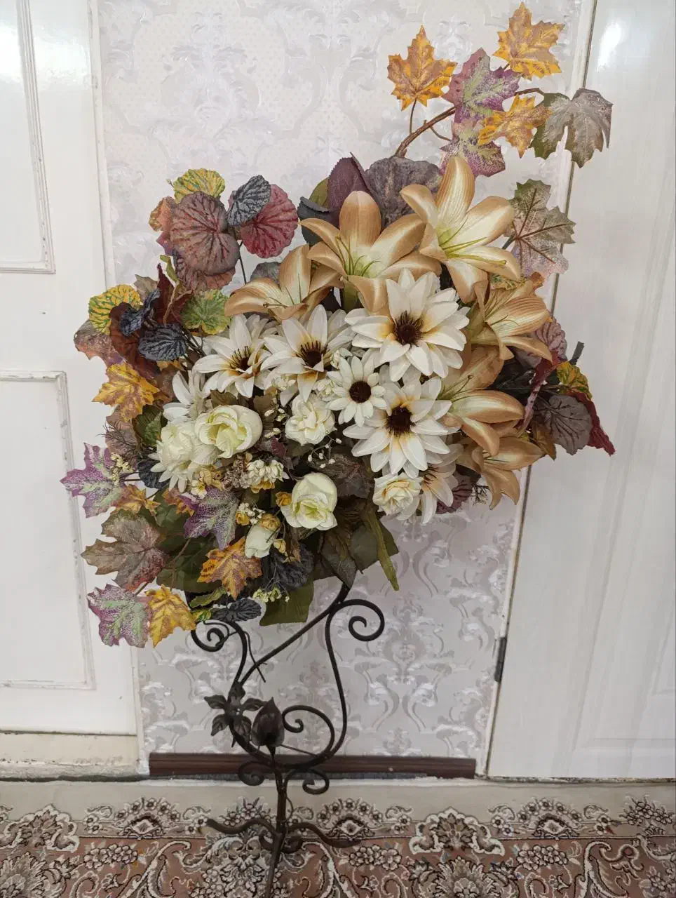 گل مصنوعی پارچه ای زیبا|گل مصنوعی|مشهد, شریف|دیوار