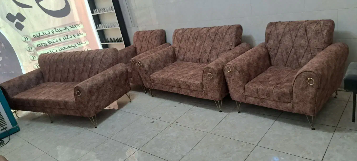 مبل راحتی ۷نفره|مبلمان خانگی و میز عسلی|فردیس, شهرک ارم|دیوار