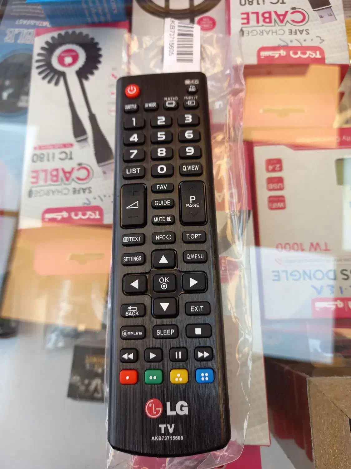 کنترل تلویزیون ال جی|تلویزیون و پروژکتور|مشهد, سراب|دیوار