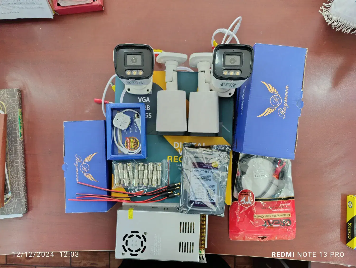 فروش پک دوربین مداربسته دیددرشب۲عددی۳و۴عددی|دوربین مداربسته|زابل, |دیوار