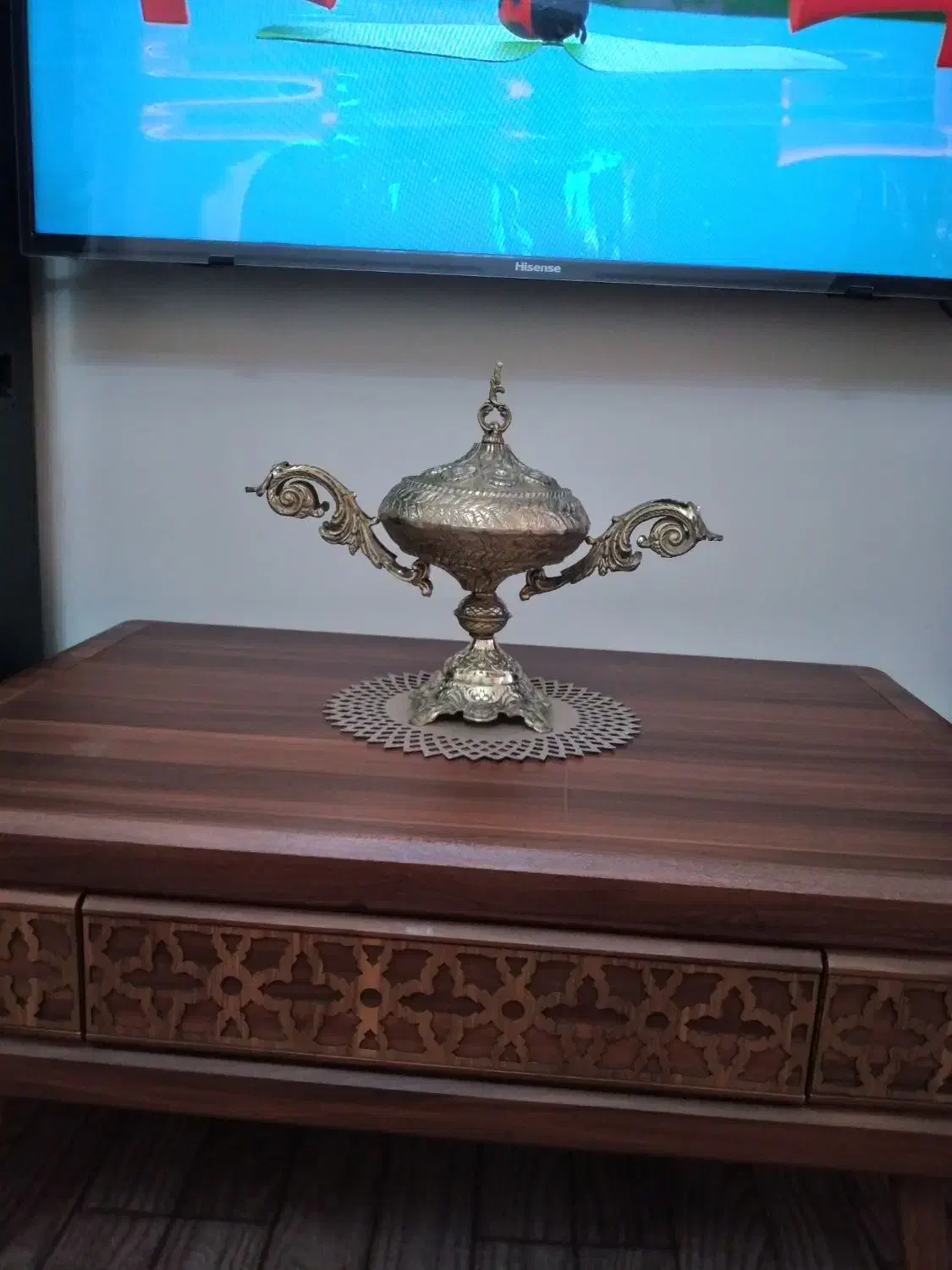 شکلات خوری برنز|صنایع دستی و سایر لوازم تزئینی|نسیم‌شهر, |دیوار