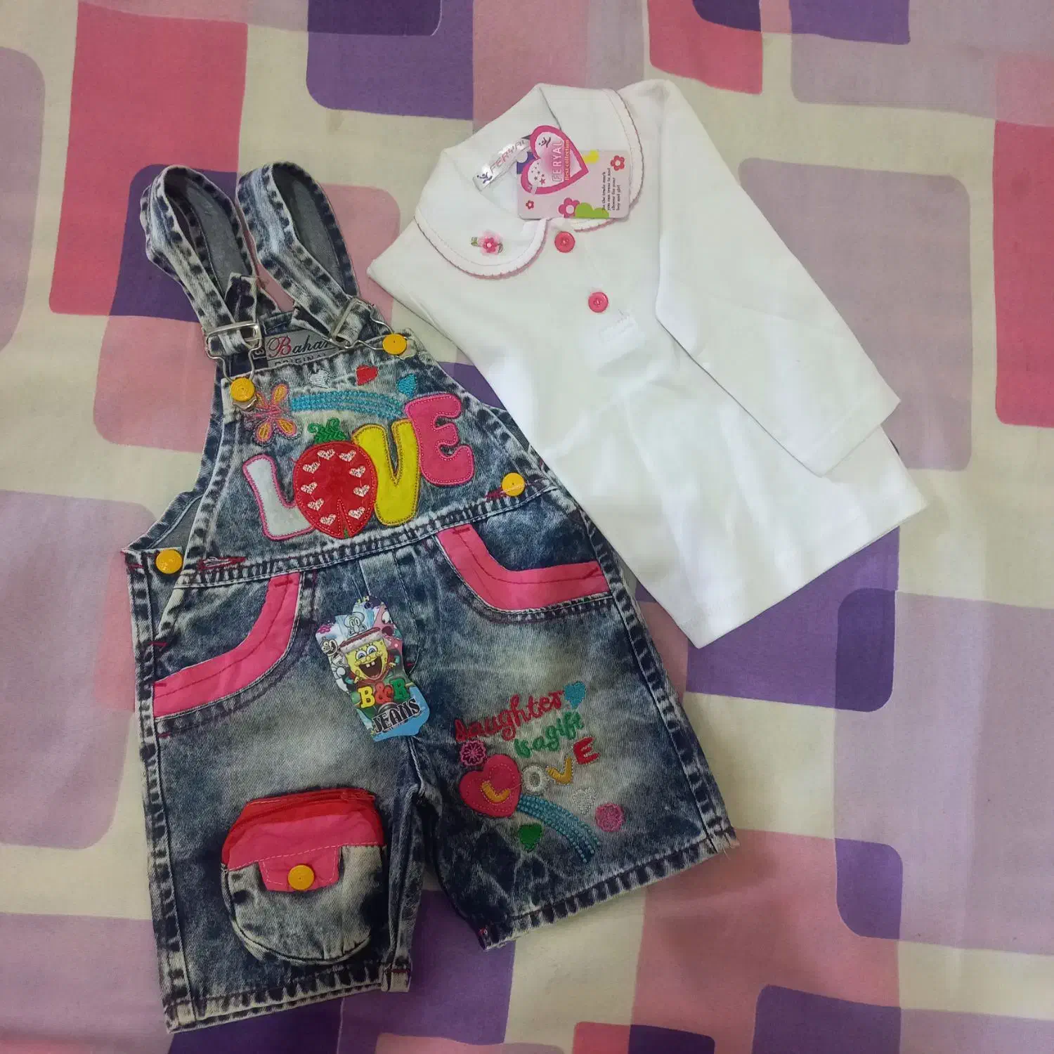 لباس بچگانه|کفش و لباس بچه|فارسان, |دیوار