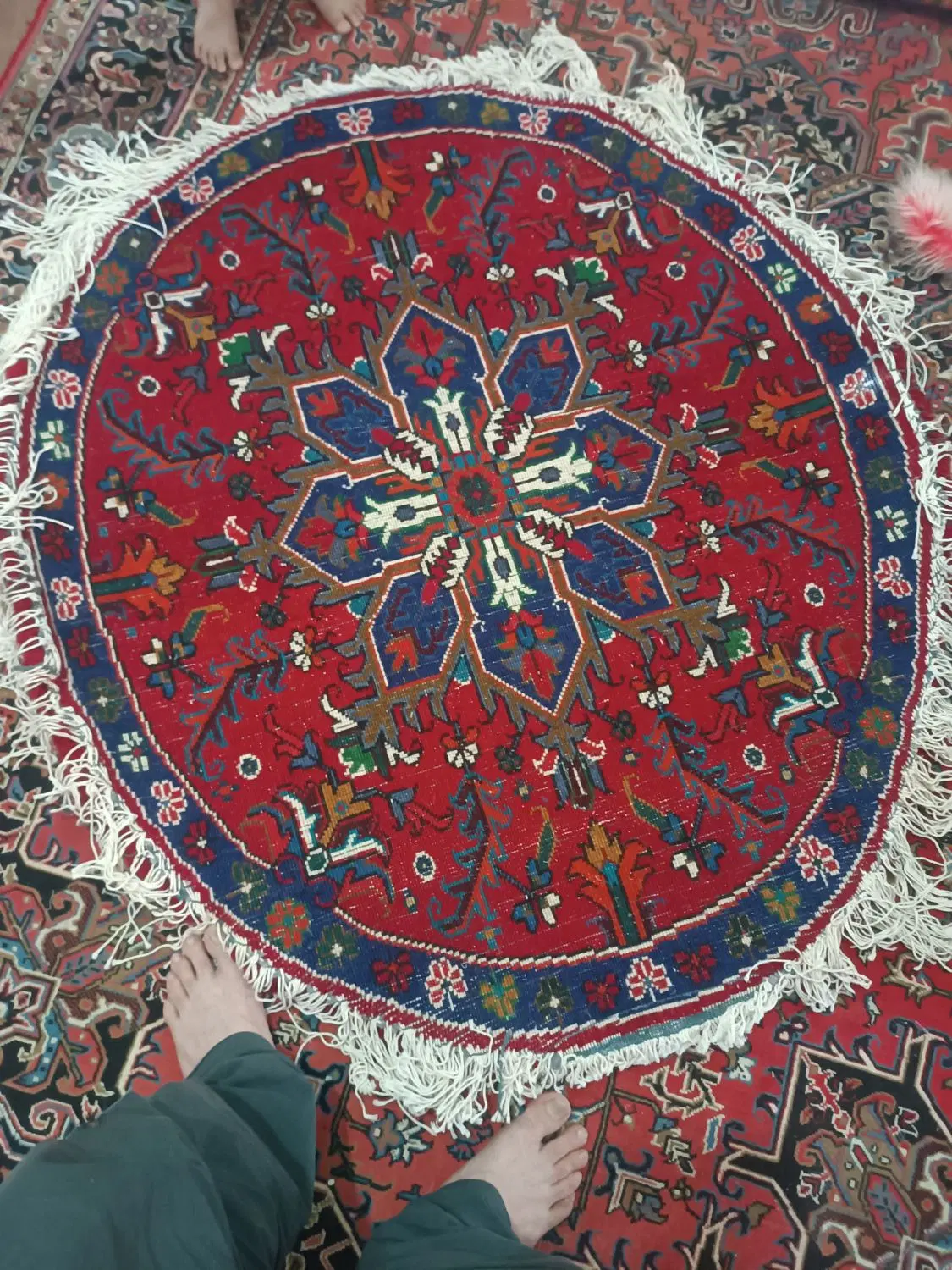 دایره|فرش|تبریز, |دیوار