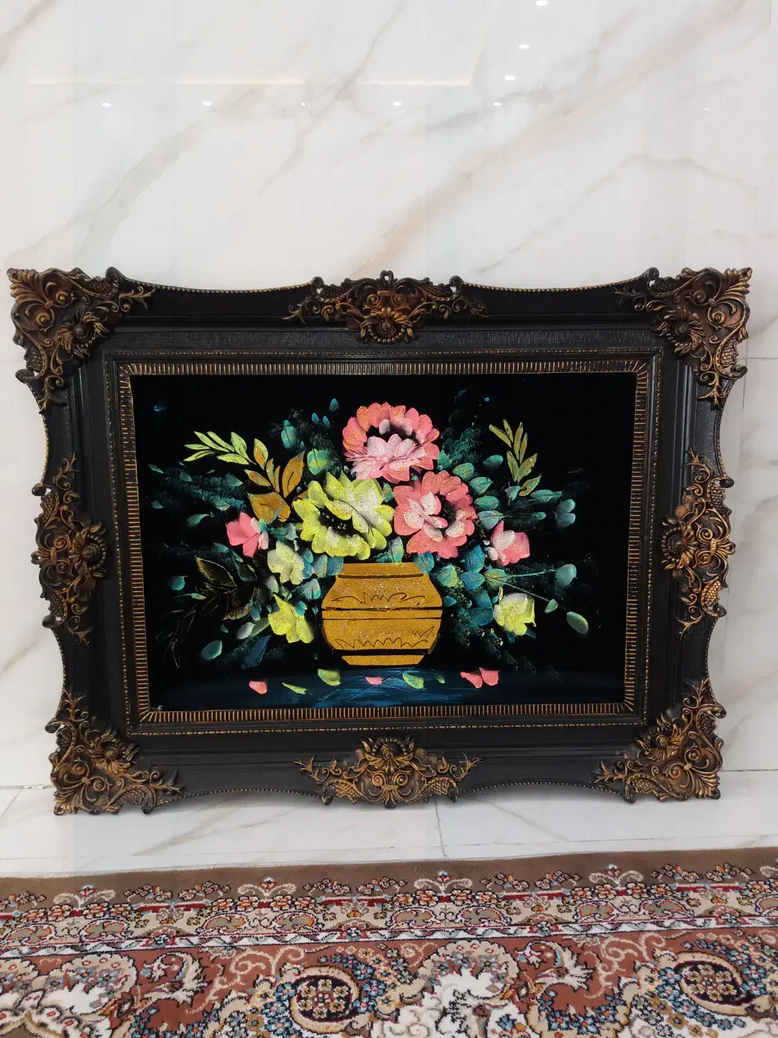 تابلو فرش ماشینی|تابلو فرش|سراب, |دیوار