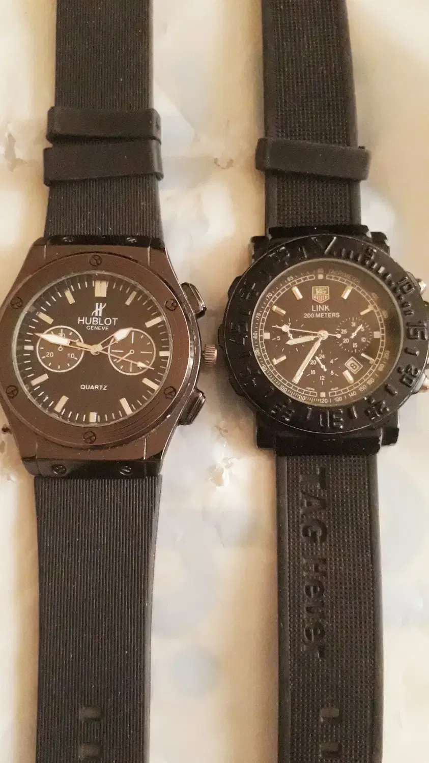 ساعت مچی طرح ۲ عدد TAG Heuer و HUBLOT.|ساعت|تهران, کاج|دیوار