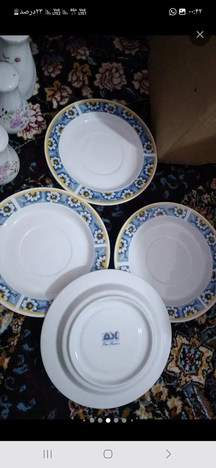 تعدادی نعلبکی برای فروش|ظروف سرو و پذیرایی|مسجد سلیمان, |دیوار