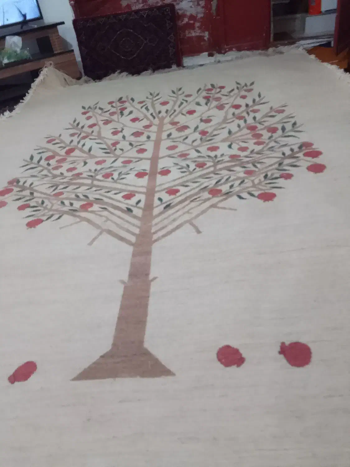 فرش دست بافت گبه بافی|فرش|دهگلان, |دیوار