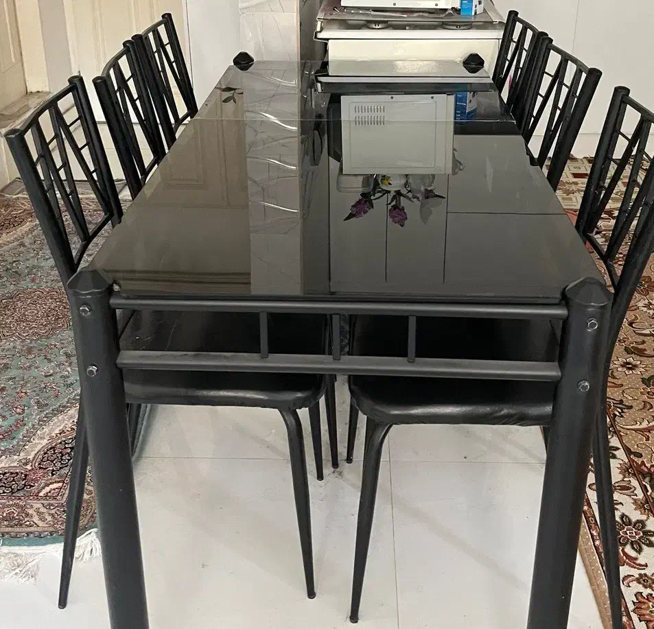 میز ناهار خوری|میز و صندلی غذاخوری|گرگان, |دیوار