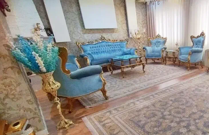 مبل سلطنتی|مبلمان خانگی و میز عسلی|باغستان, |دیوار