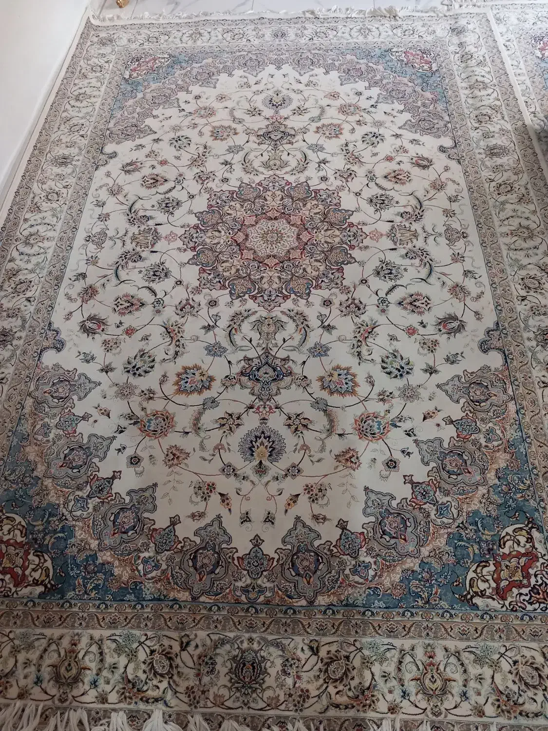 فرش۶متری|فرش|باغستان, |دیوار