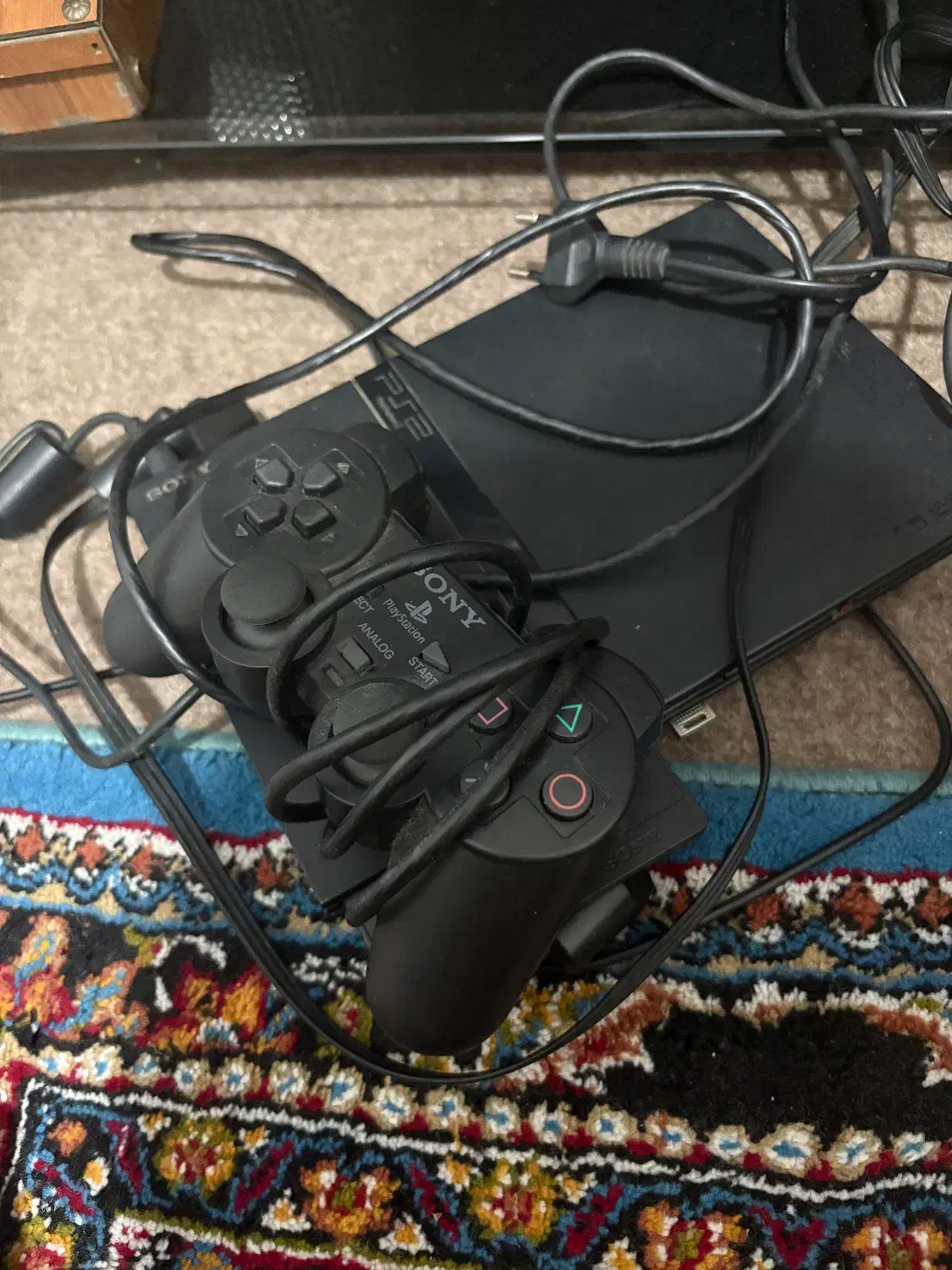 پلی استیشن ۲ + پلی استیشن ۱ جفت سالم ps2 ps1|کنسول، بازی ویدئویی و آنلاین|چابکسر, |دیوار