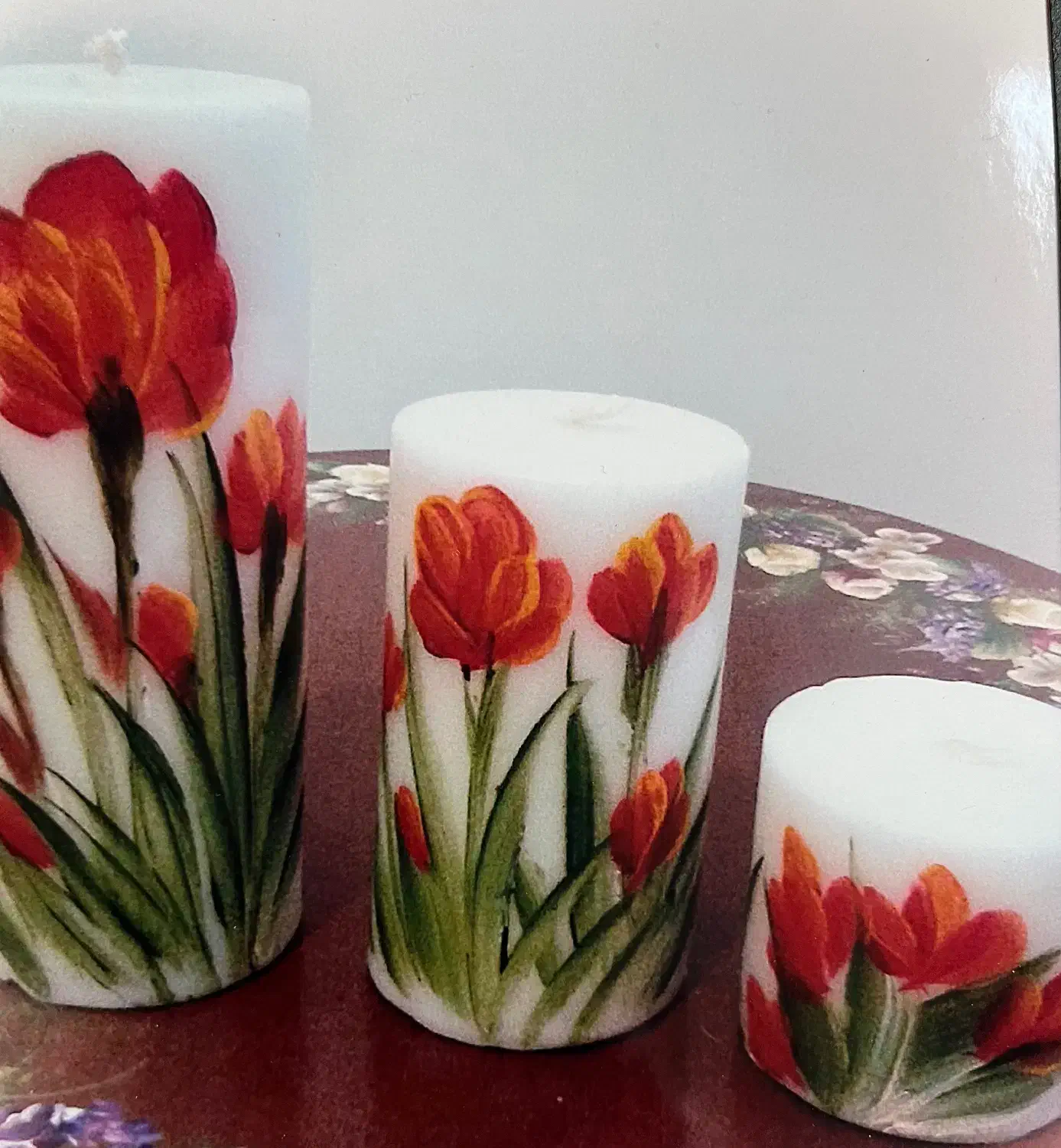 شمع|صنایع دستی و سایر لوازم تزئینی|تهران, شهرک کوهسار|دیوار