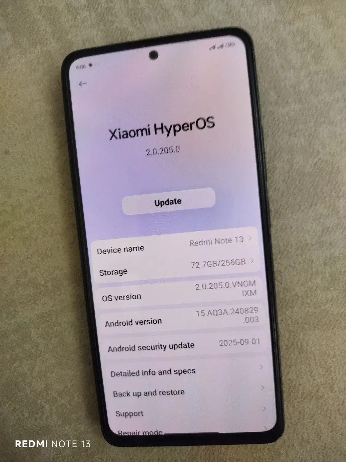 موبایل ردمی نوت 13 معمولی|موبایل|کرمانشاه, |دیوار