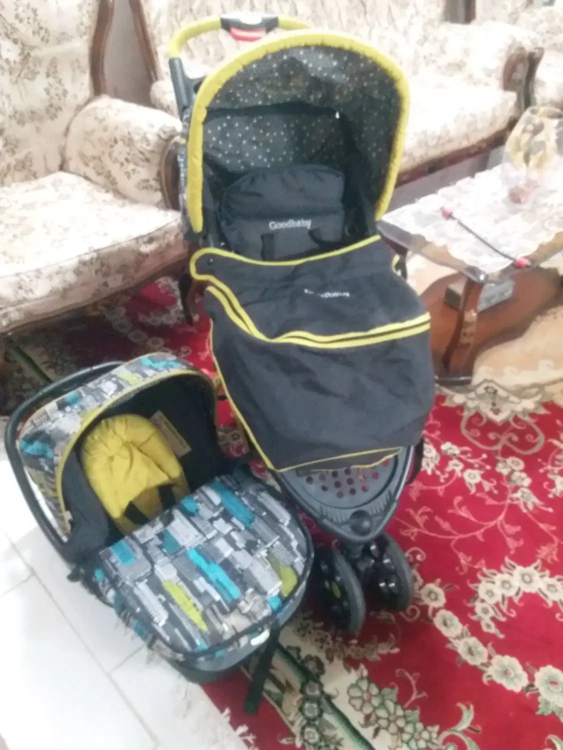 کالسکه. کریر. صندلی ماشین. گهواره|کالسکه و لوازم جانبی|تهران, تختی|دیوار