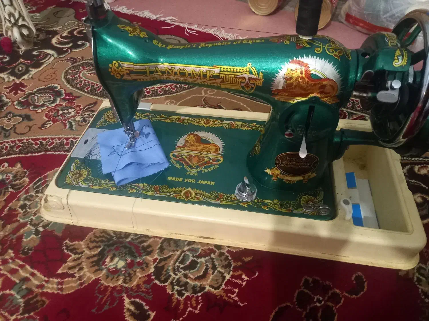 چرخ دستی ژانومه|چرخ خیاطی و ریسندگی|مسجد سلیمان, |دیوار