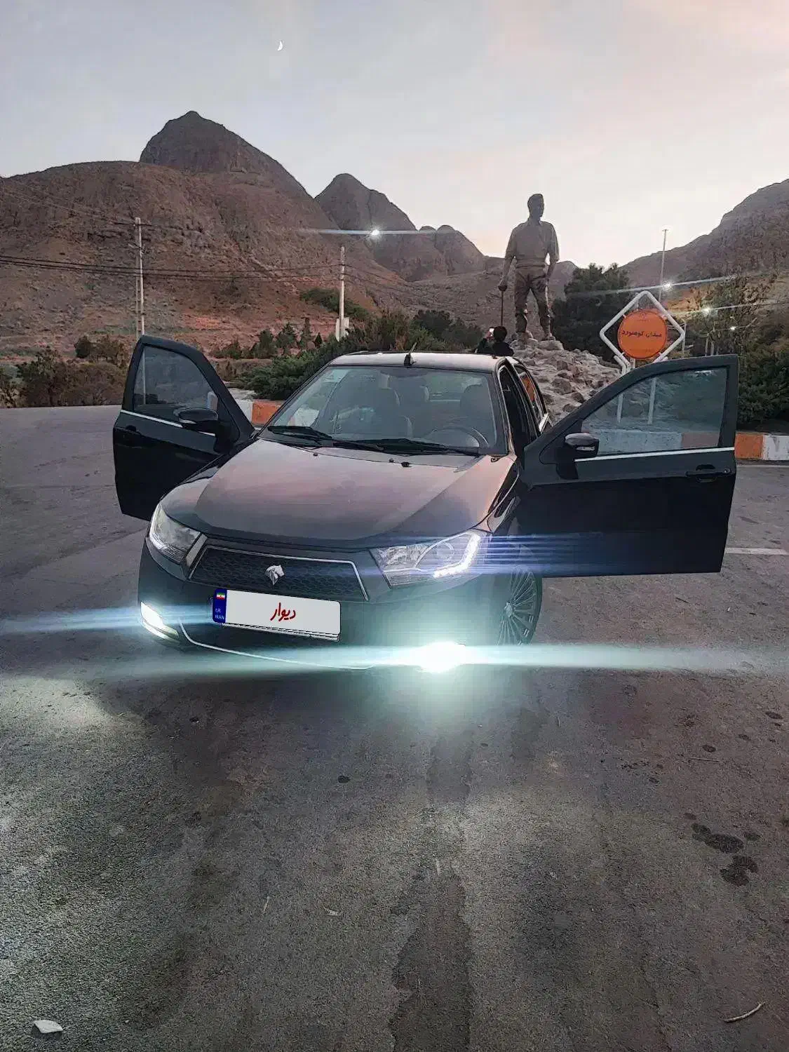 دنا تیپ ۲ مدل ۱۴۰۰ مشکی تمیز بدون رنگ و گریسی|خودرو سواری و وانت|تربت‌حیدریه, اندیشه|دیوار