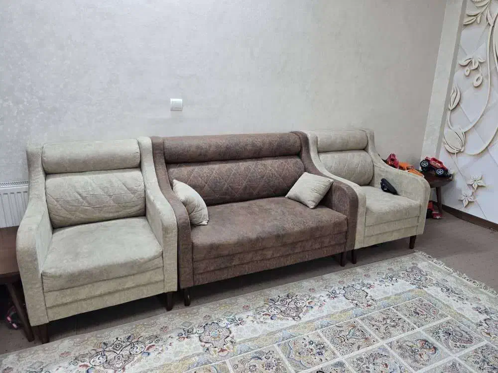 مبل هفت نفره|مبلمان خانگی و میز عسلی|بومهن, |دیوار