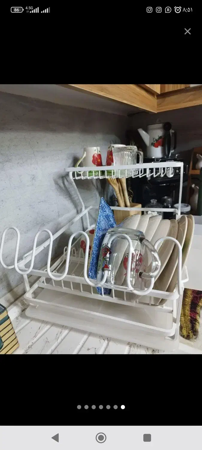 آبچکان آلومینیومی ضد زنگ|آب‌چکان و نظم‌دهنده ظروف|مشهد, فرهنگیان (شهرک غرب)|دیوار