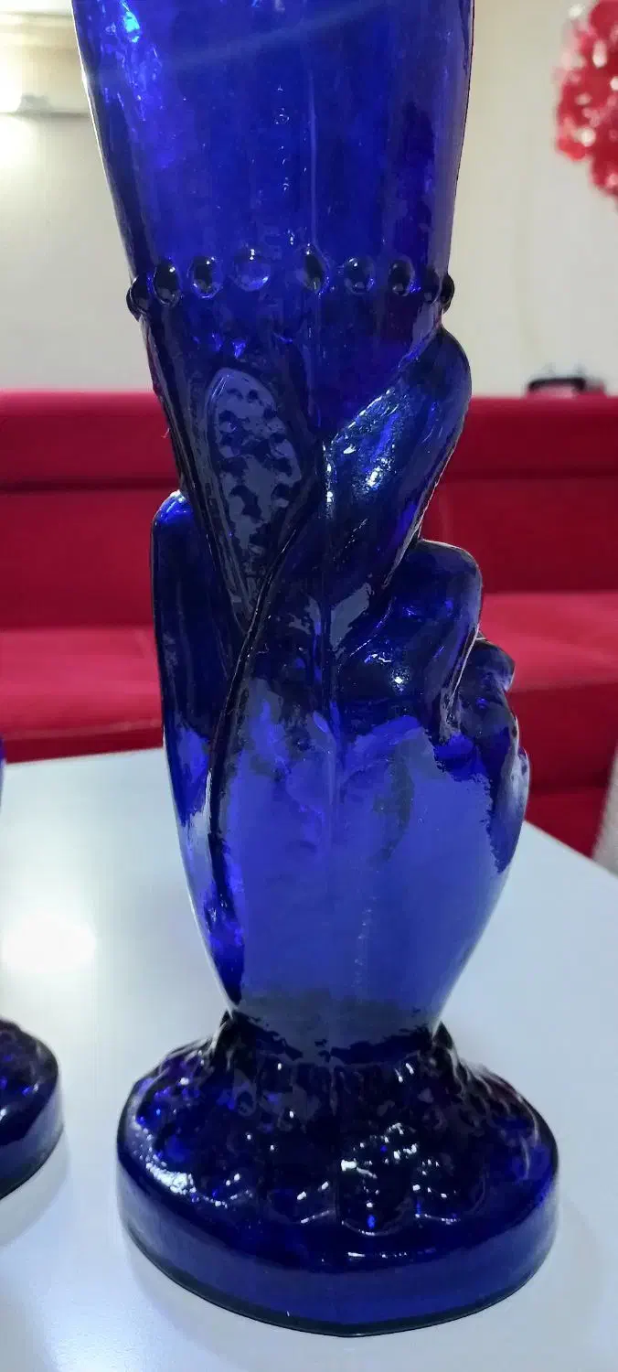 یک جفت گلدان قدیمی|کلکسیون اشیاء عتیقه|همدان, |دیوار