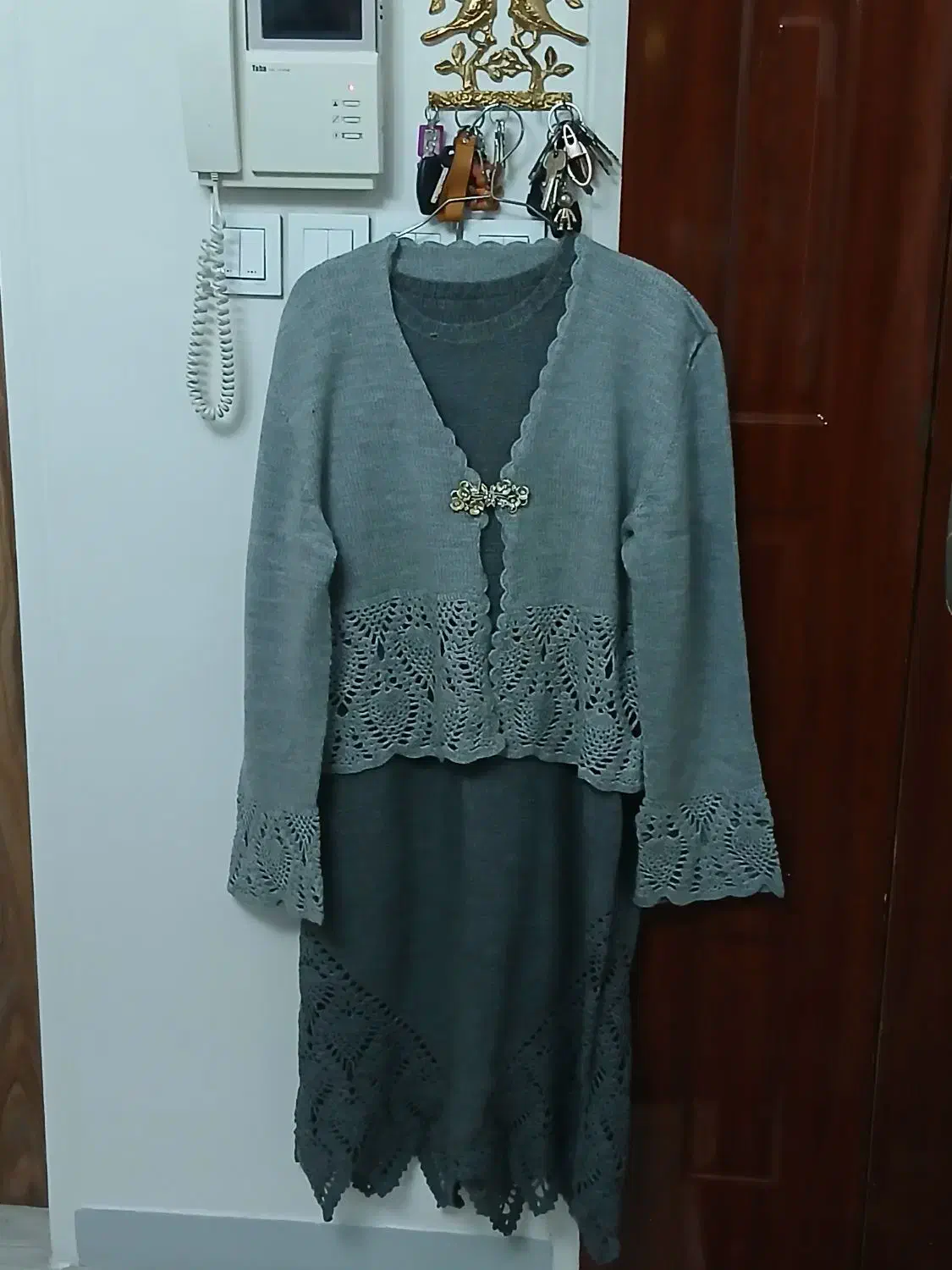 ست بافت مادر دختری|لباس|فردیس, منظریه|دیوار