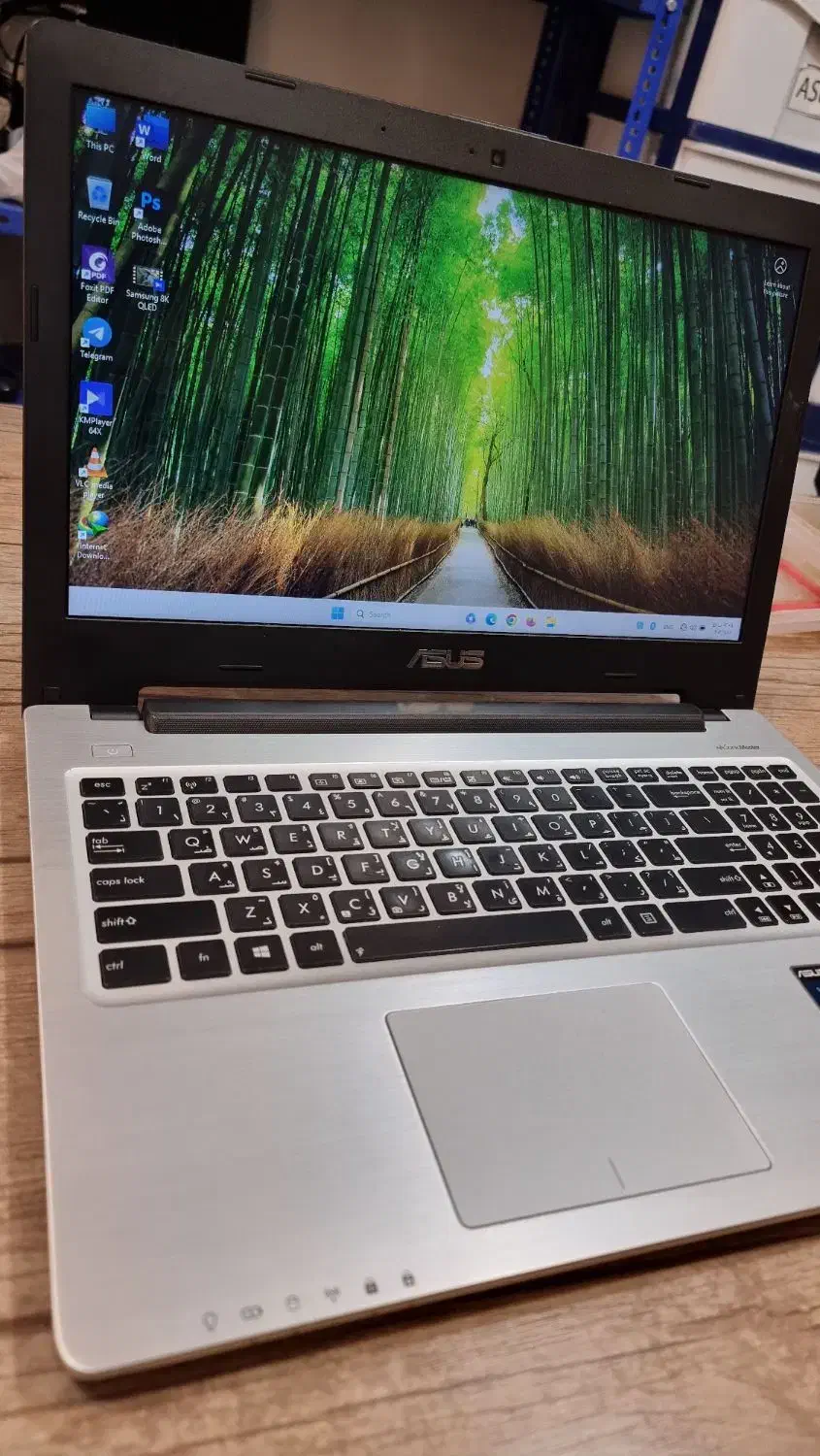 لپ تاپ ASUS K56C بسیار تمیز|رایانه همراه|اصفهان, کوی شهید کشوری|دیوار