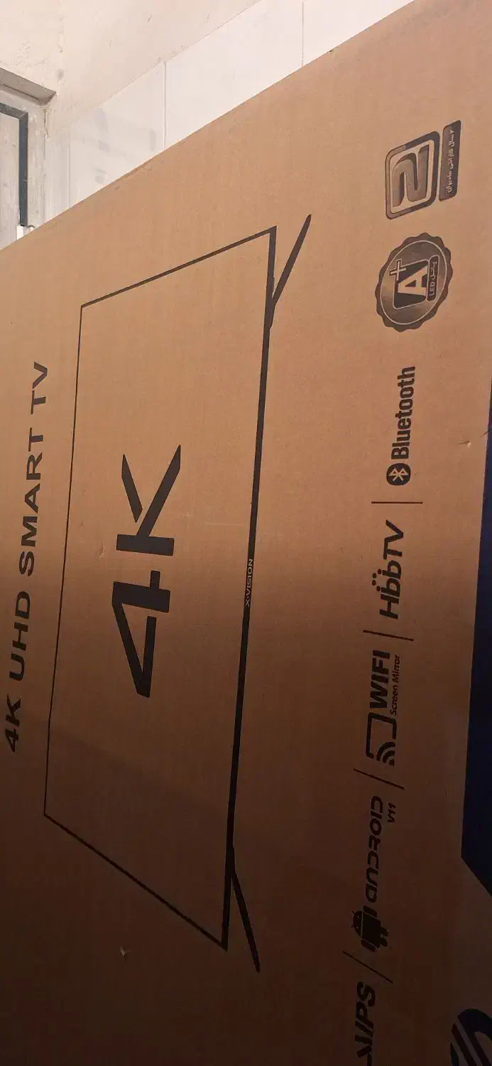 کارتن تلوزیون ۶۵ اینچ|تلویزیون و پروژکتور|تهران, جوادیه|دیوار