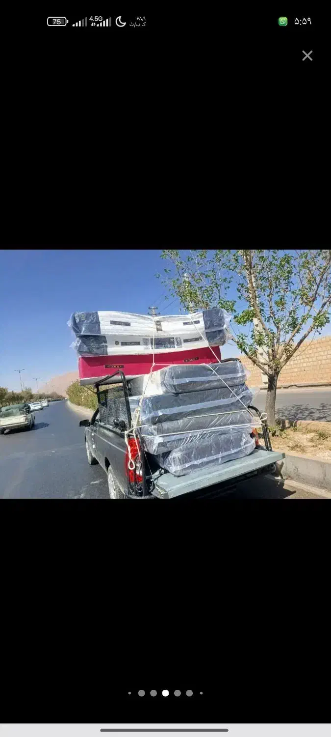 وانت تلفنی ،حمل بار ، باربری ، آریسان ، وانت|خدمات حمل و نقل|فیروزآباد (فارس), |دیوار