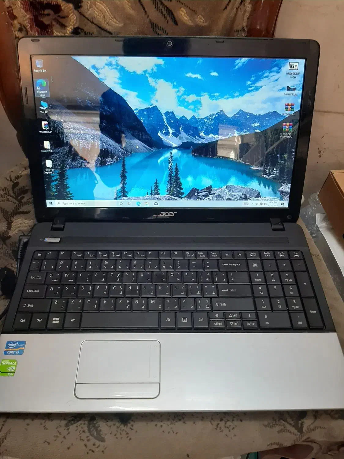 لپ تاپi5نسل3گرافیک2مجزا Acer|رایانه همراه|اصفهان, مسجد مصلی|دیوار