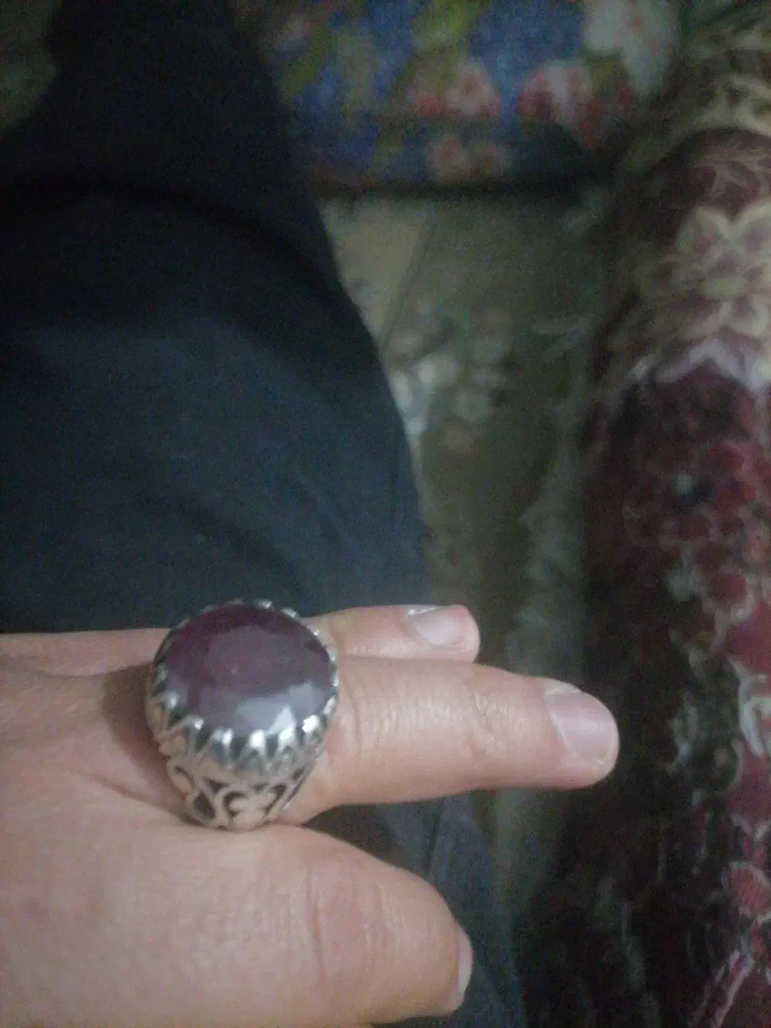 انگشتر یاقوت سرخ آفریقای|جواهرات|قنوات, |دیوار