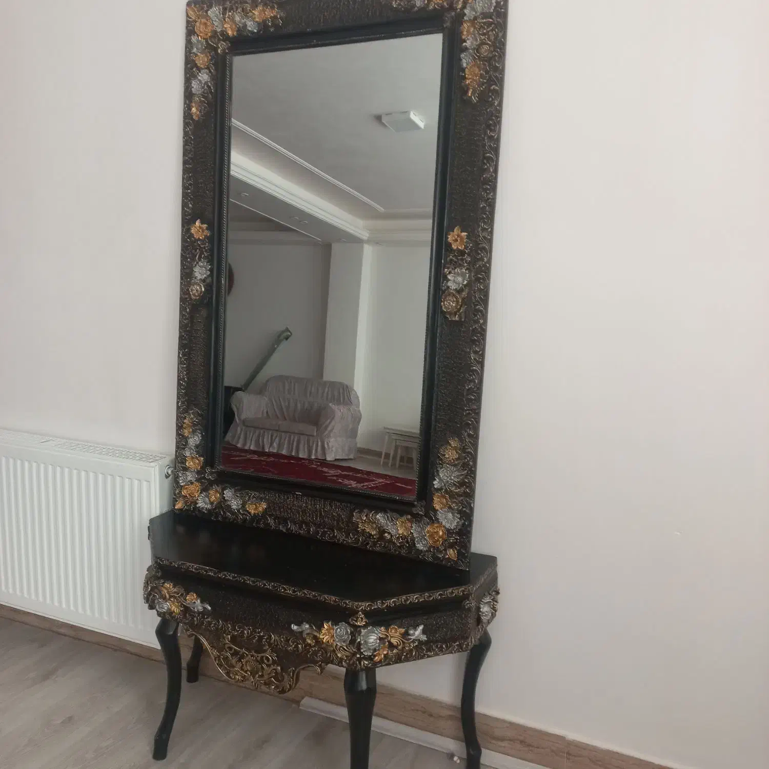 آینه شمعدان|بوفه، ویترین، کنسول|میاندوآب, |دیوار