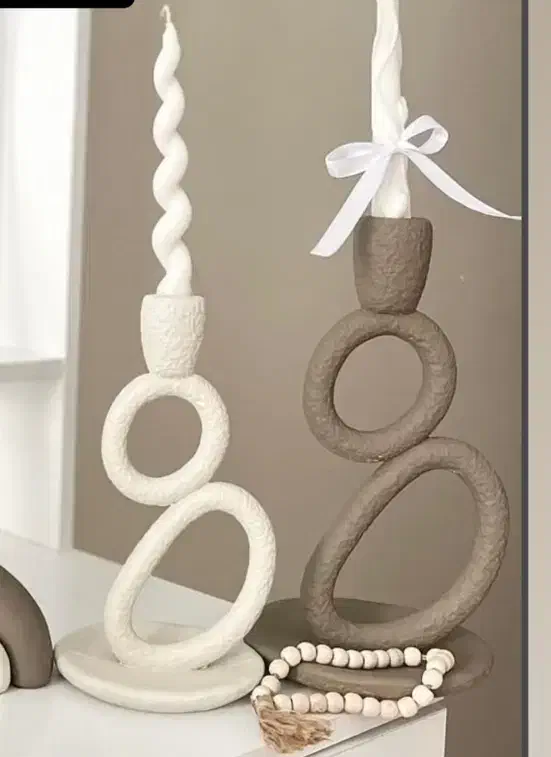 شمعدان حلقه ای|مجسمه، تندیس، ماکت|تهران, تهرانسر شرقی|دیوار