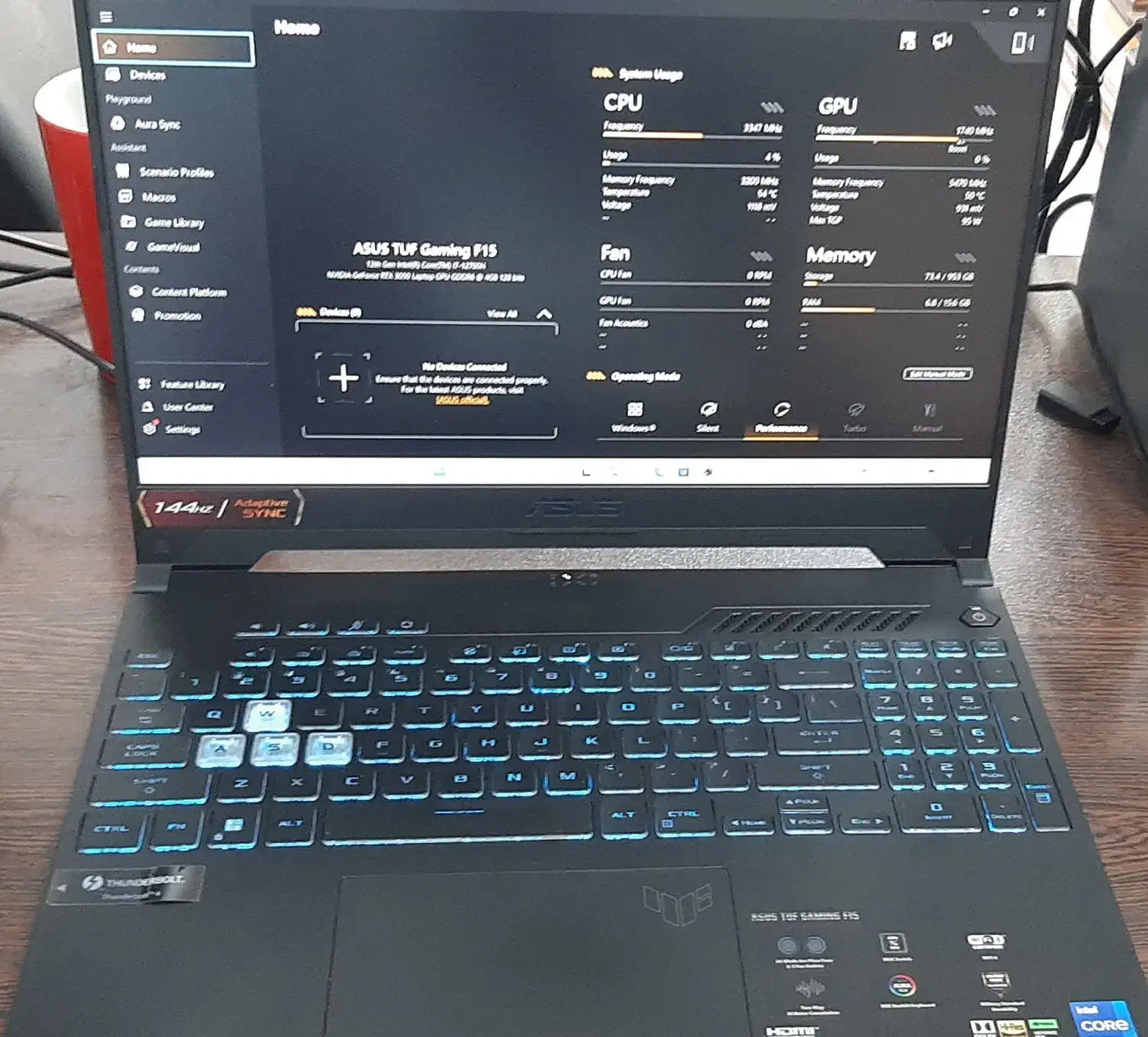 لپ تاپ تاف گیمینگ fx507zc4|رایانه همراه|تهران, بهار|دیوار