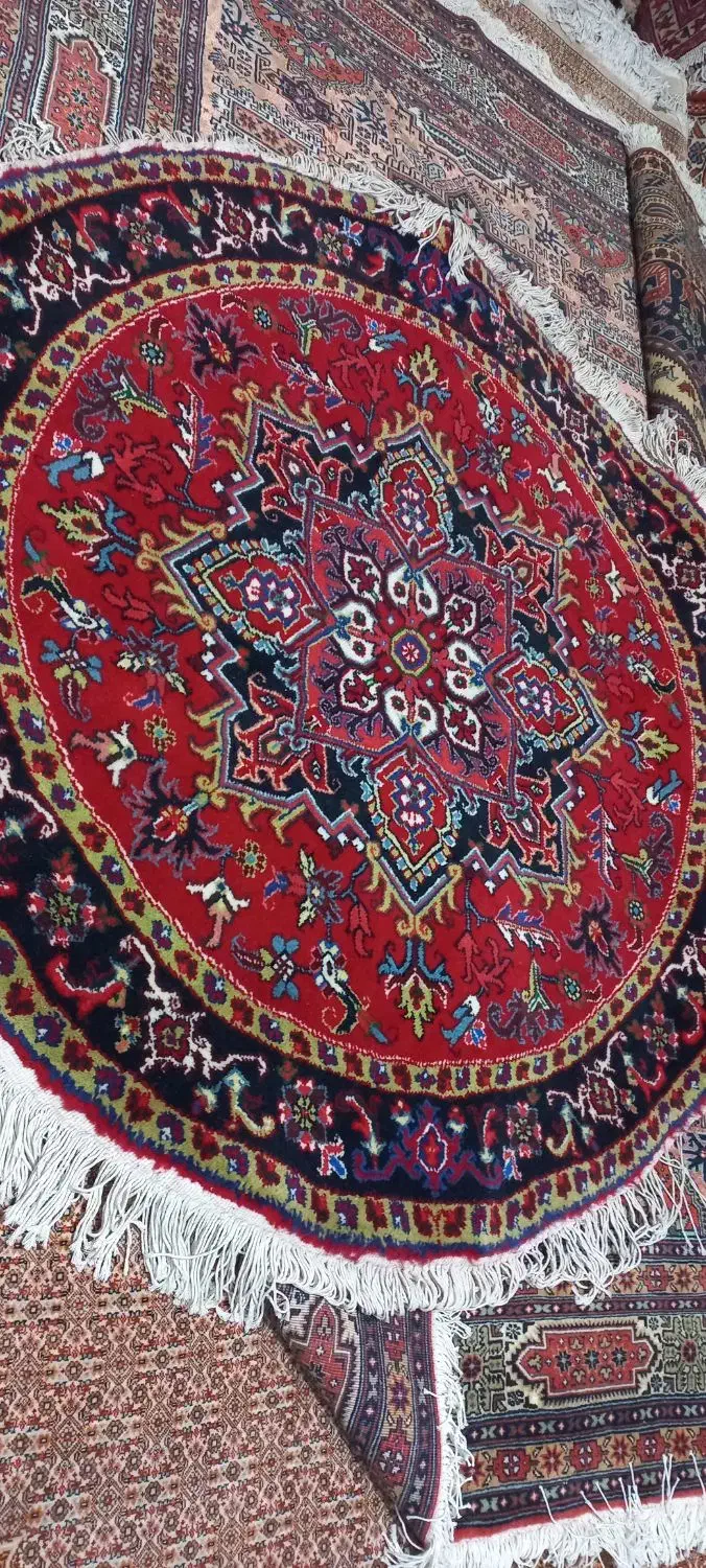 جفت دایره ۱/۵ در ۱/۵ نقشه هریس،نو|فرش|تبریز, |دیوار