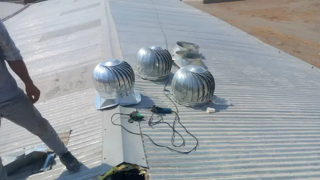 هواکش تاسیسات شرکت لوله دودکش صنعتی کانال سازی|کولر آبی|صفادشت, |دیوار