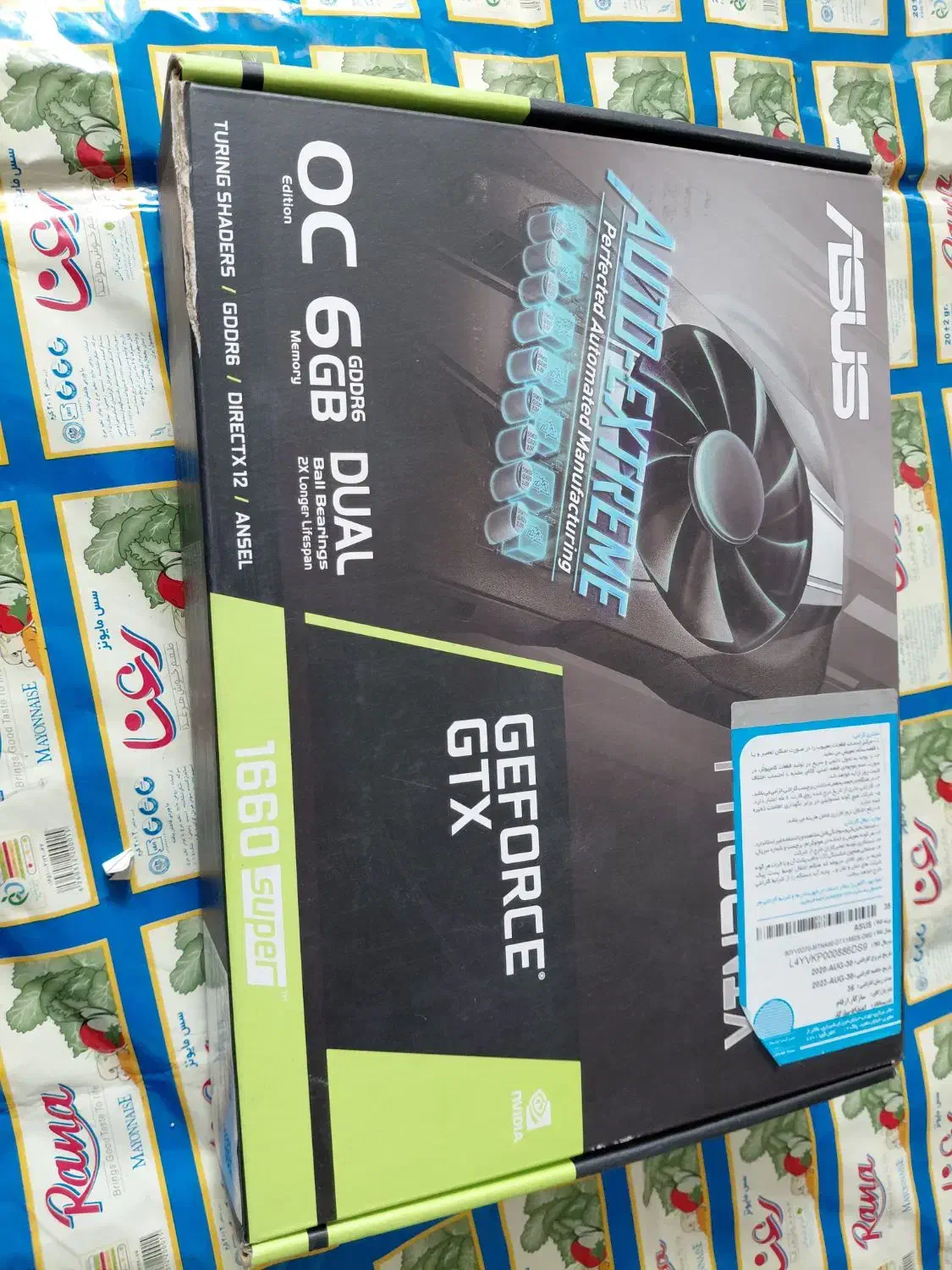 کارت گرافیک ASUS GTX 1660|قطعات و لوازم جانبی رایانه|سنندج, |دیوار