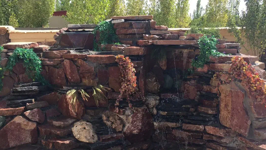 اجرا آبنما صخره ای وسنگی به صورت طبیعی|خدمات پیشه و مهارت|شیراز, شهرک گلدشت حافظ‎|دیوار