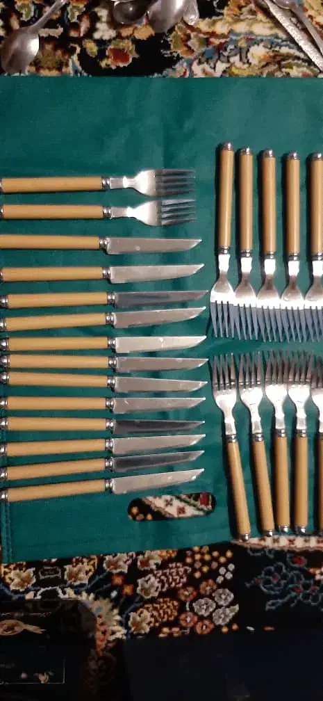 کارد وچنگال میوه خوری|ظروف سرو و پذیرایی|ری, دولتآباد|دیوار