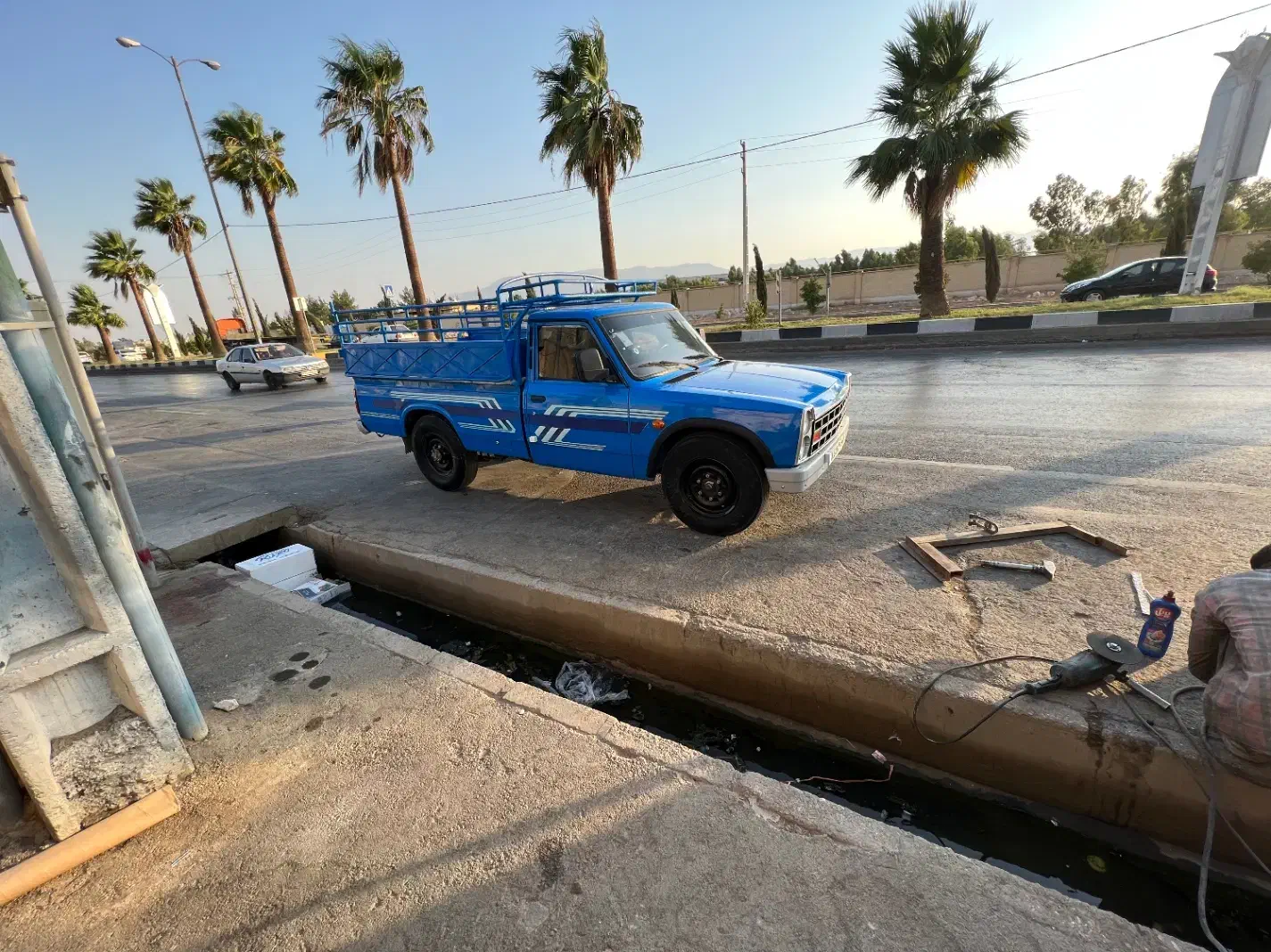 نیسان ۴۰۲فابریک دوگانه اپشنال تمیز|خودرو سواری و وانت|شیراز, حومه شیراز|دیوار