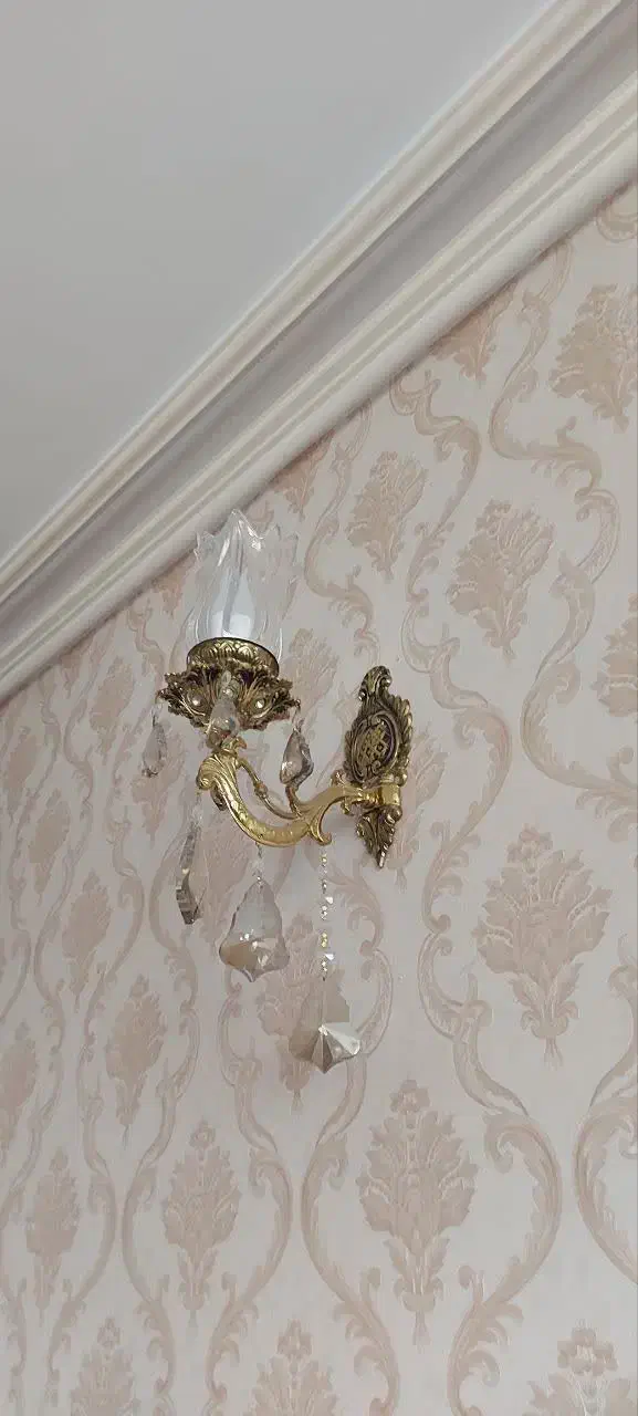 لوستر برنز|لوستر و چراغ آویز|تبریز, |دیوار